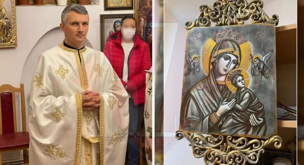 Minune în Săptămâna Mare! Icoana Maicii Domnului pe care vrea să o atingă toată lumea. Toţi credincioşii au rămas mască