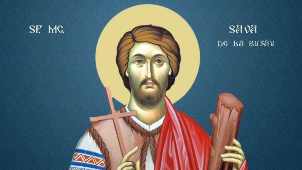 Calendar ortodox, 12 aprilie. Sfântul Mucenic Sava de la Buzău. Sfânta și Marea Miercuri