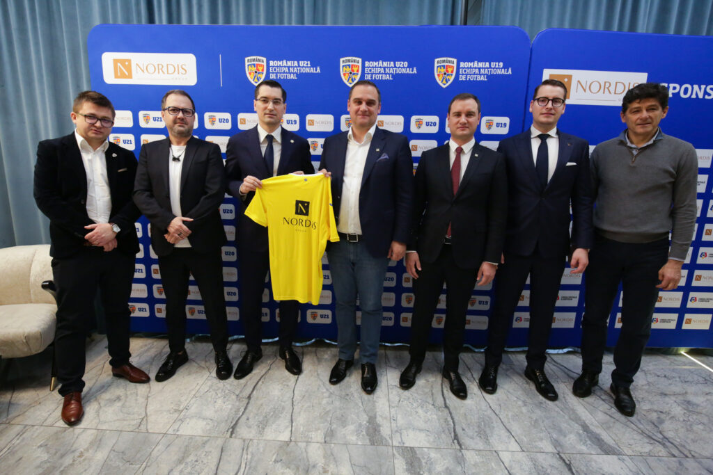 Nordis Group devine sponsor al Naționalei de Fotbal Under 21 a României