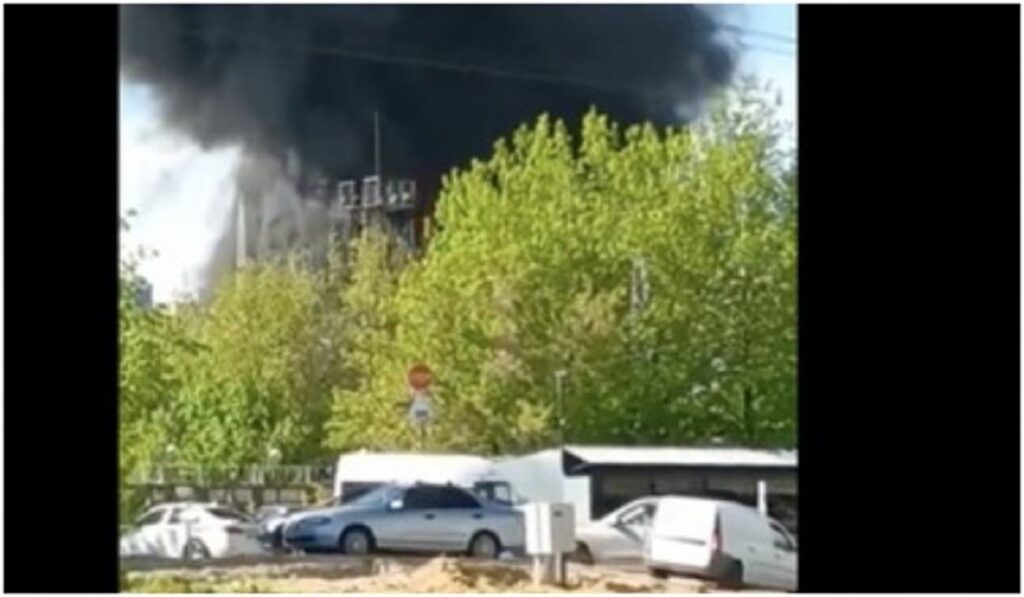 Un nou incendiu de proporții a izbucnit în Rusia. Flăcările au cuprins un obiectiv esențial