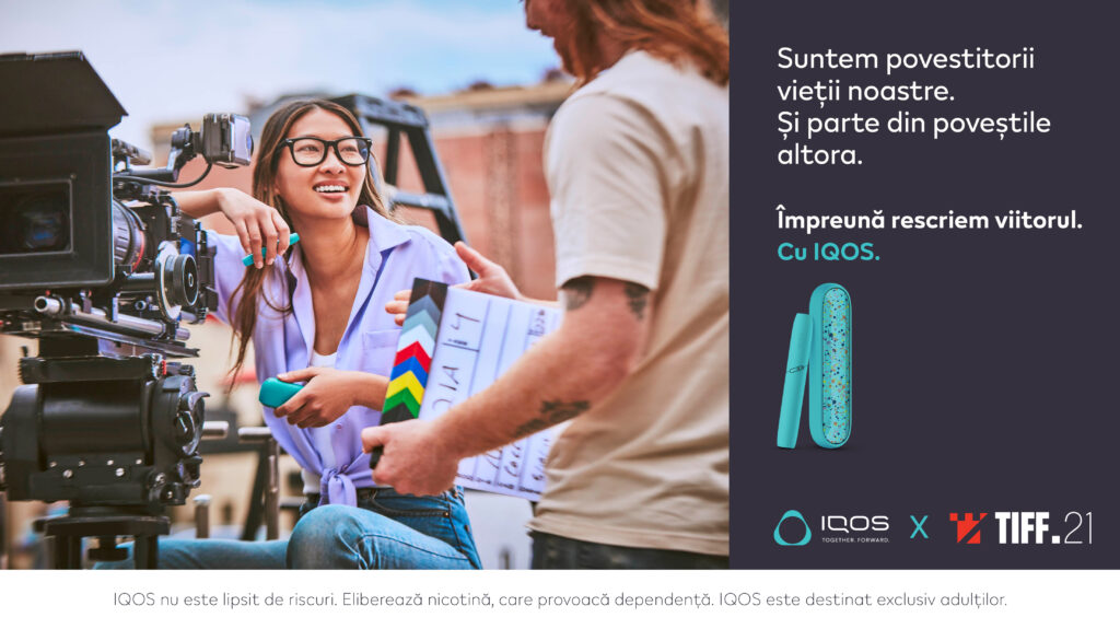 IQOS invită cinefilii să scrie primul scenariu colectiv de film la TIFF21