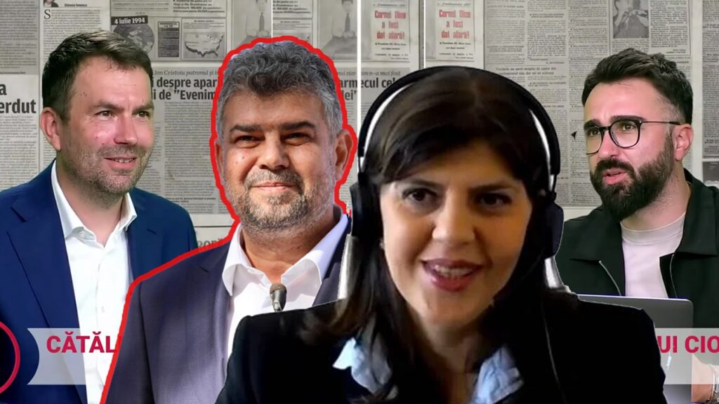 EXCLUSIV. Drulă: „Ciolacu e premierul din umbră!”. Va candida Kovesi la prezidențiale din partea USR?