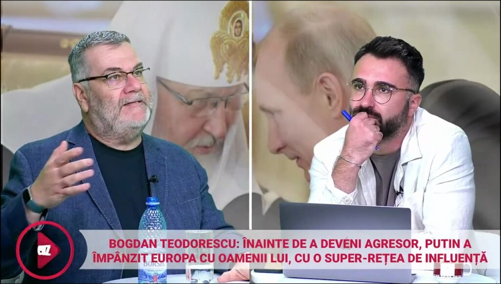 EXCLUSIV! Rețeaua de agenți a lui Putin! Bogdan Teodorescu despre cele trei categorii de agenți. VIDEO