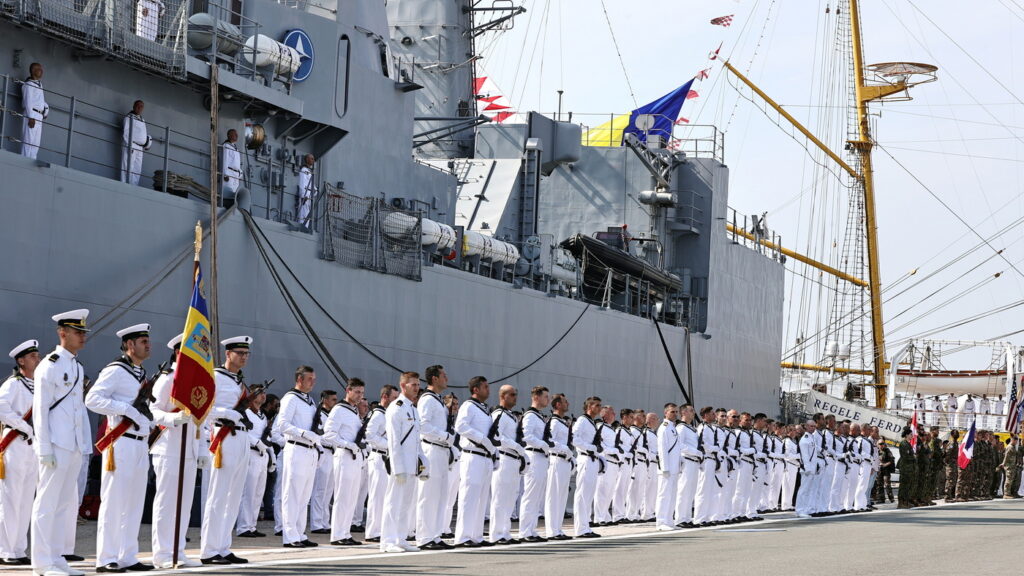 Iohannis și Ciolacu, din nou împreună, de Ziua Marinei