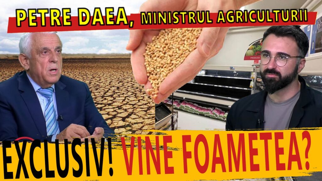 Petre Daea, Ministrul Agriculturii - După secetă, vine ploaia cu scumpiri?! Romania lui Cristache