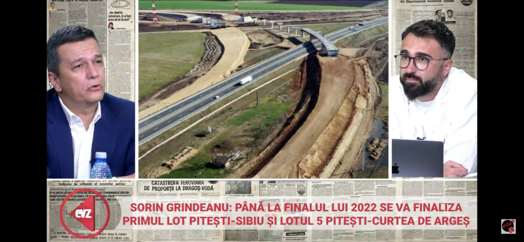 Exclusiv. Bomba lui Grindeanu în podcast-ul EVZ. Cea mai scumpă autostradă din lume. Rolul lui Drulă. Video