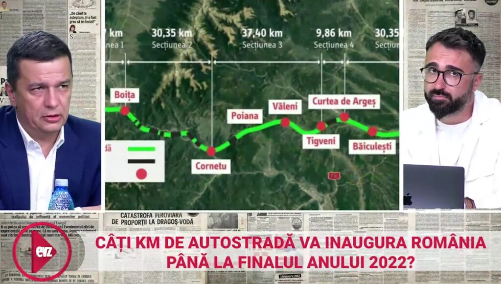 Exclusiv. Când vom trece Carpații pe autostradă? Anunțul făcut de vicepremierul Sorin Grindeanu. Video