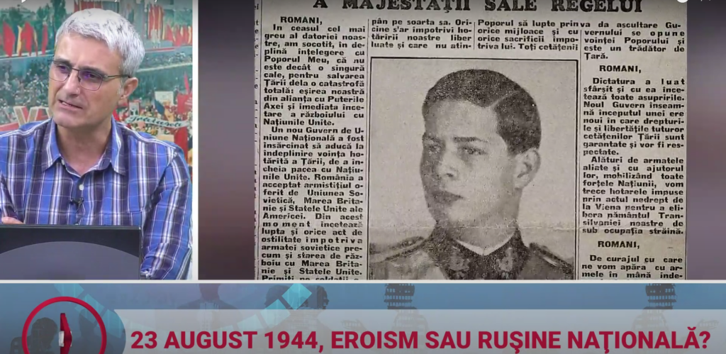 Exclusiv. Dan Andronic: „Regele Mihai a putut fi prizonierul unei situații, era totuși un copil, avea 24 de ani”. Video