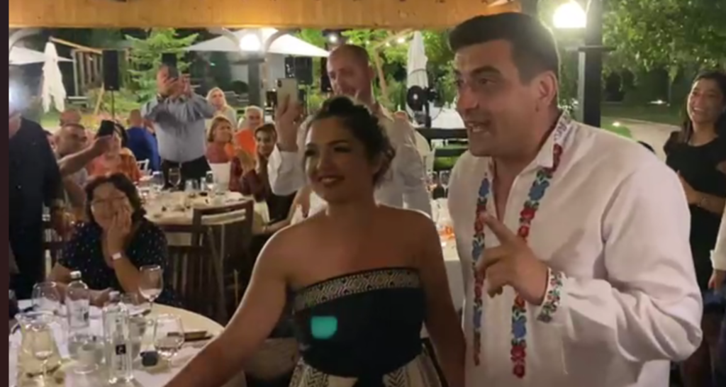 George Simion și Ilinca Munteanu, lună de miere la cimitir. „Stăm trei zile”