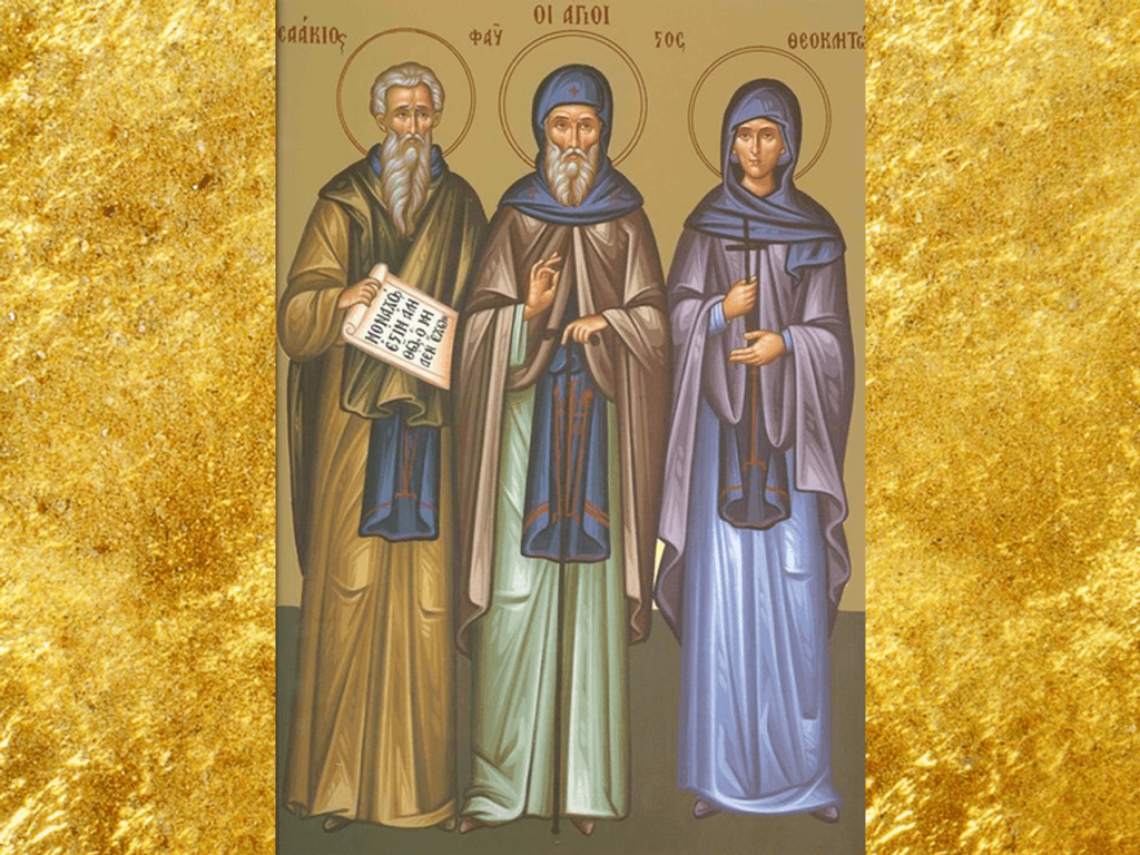 Calendar ortodox, 3 august. Preacuvioșii Părinți Dalmat, Faust și Isaachie, cei care au trăit în credință desăvârșită