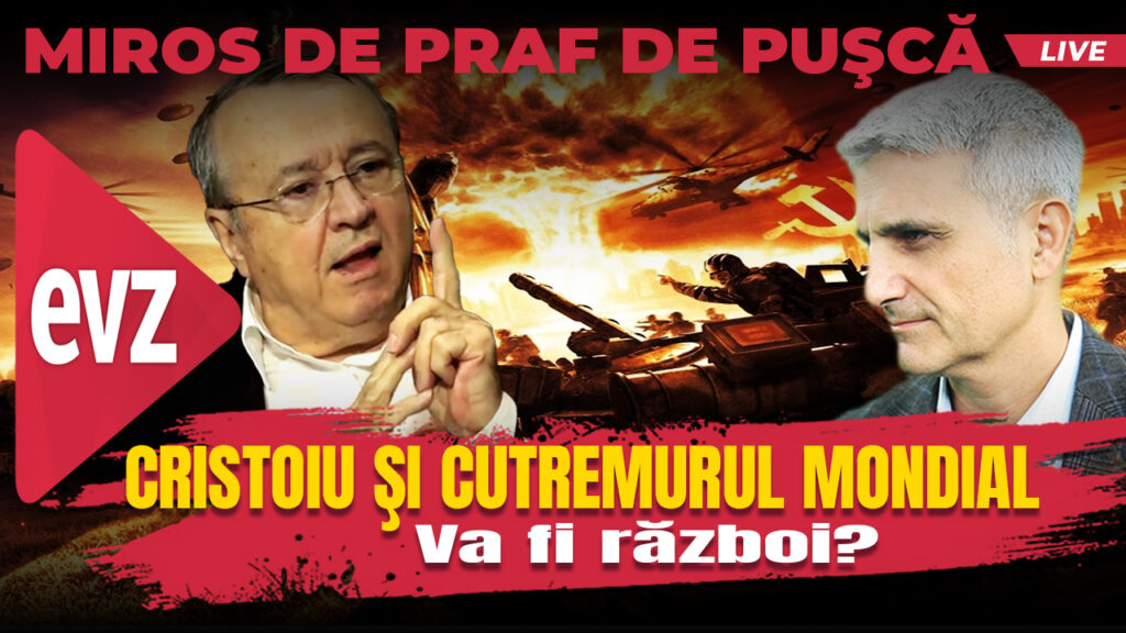 Cristoiu şi Cutremurul Mondial. EVZ Play cu Robert Turcescu