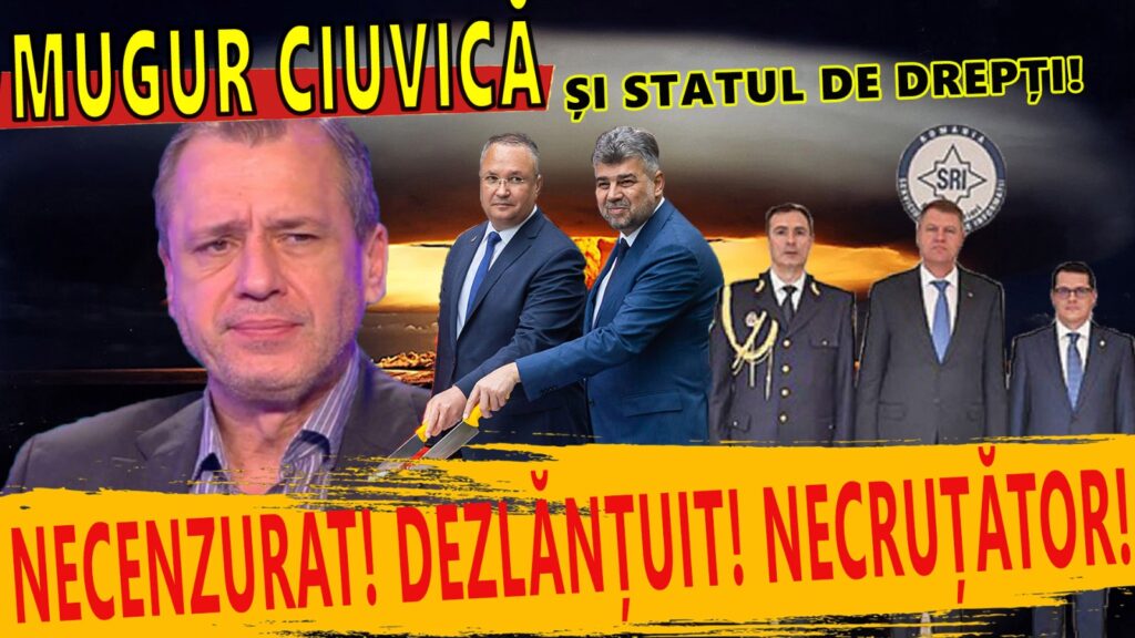 Mugur Ciuvică, cum nu l-ai văzut/auzit până acum! Necenzurat 100%