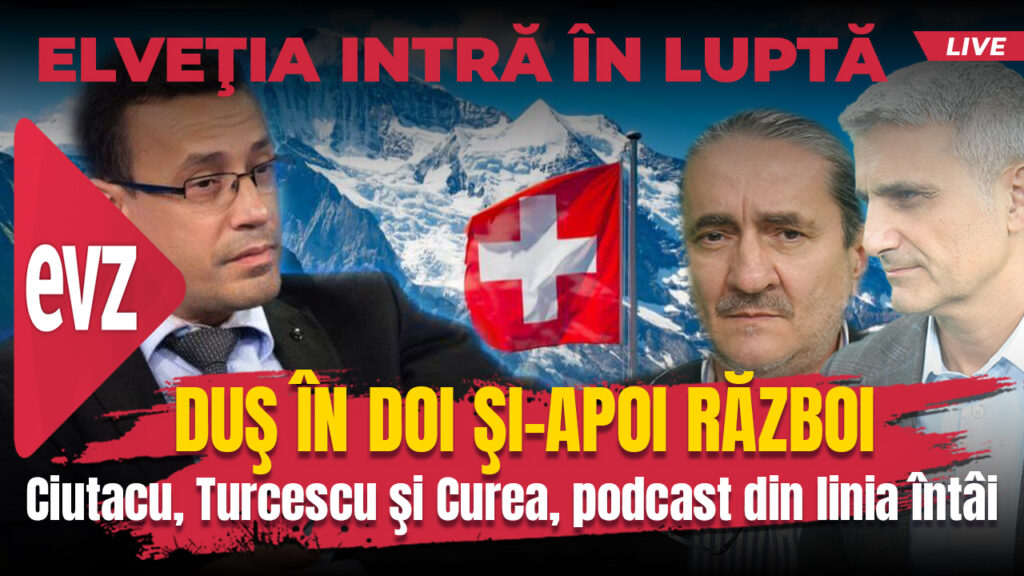 Duş în doi şi-apoi război! EvzPlay cu Victor Ciutacu, Mirel Curea și Robert Turcescu