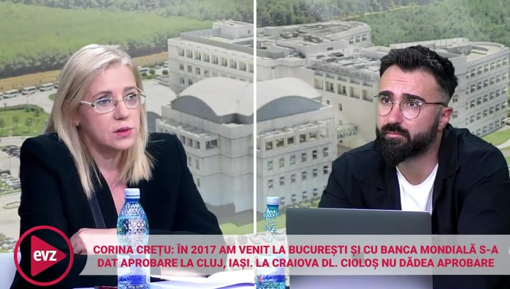 Exclusiv. Spitalul din Craiova, blocat de Cioloș?! Corina Crețu: Nu dădea aprobarea, pentru că era Olguța primar