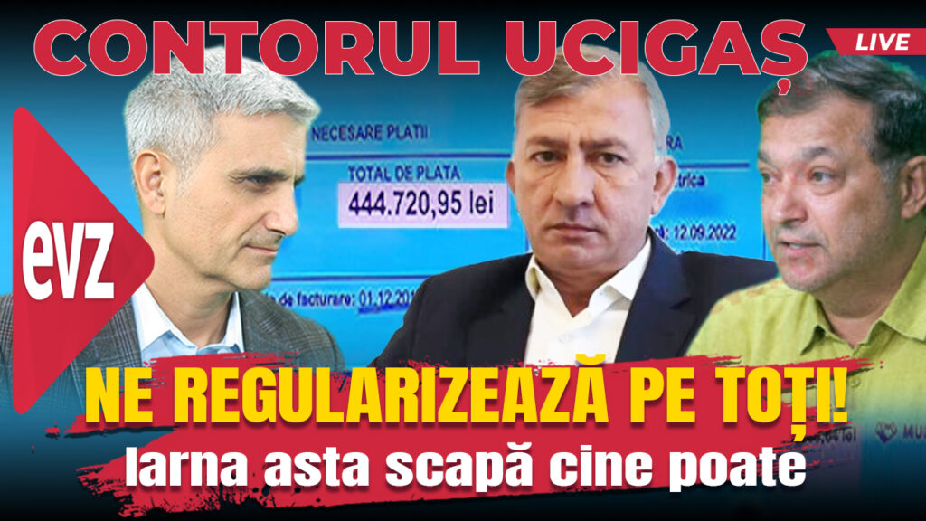 Exclusiv. Ne regularizează pe toți! EVZ Play cu Robert Turcescu