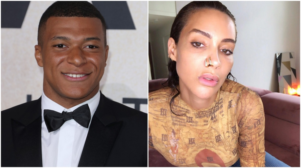 Presupusa iubită a lui Kylian Mbappe. Fotbalistul de la PSG a fost surprins în compania unui model transgender