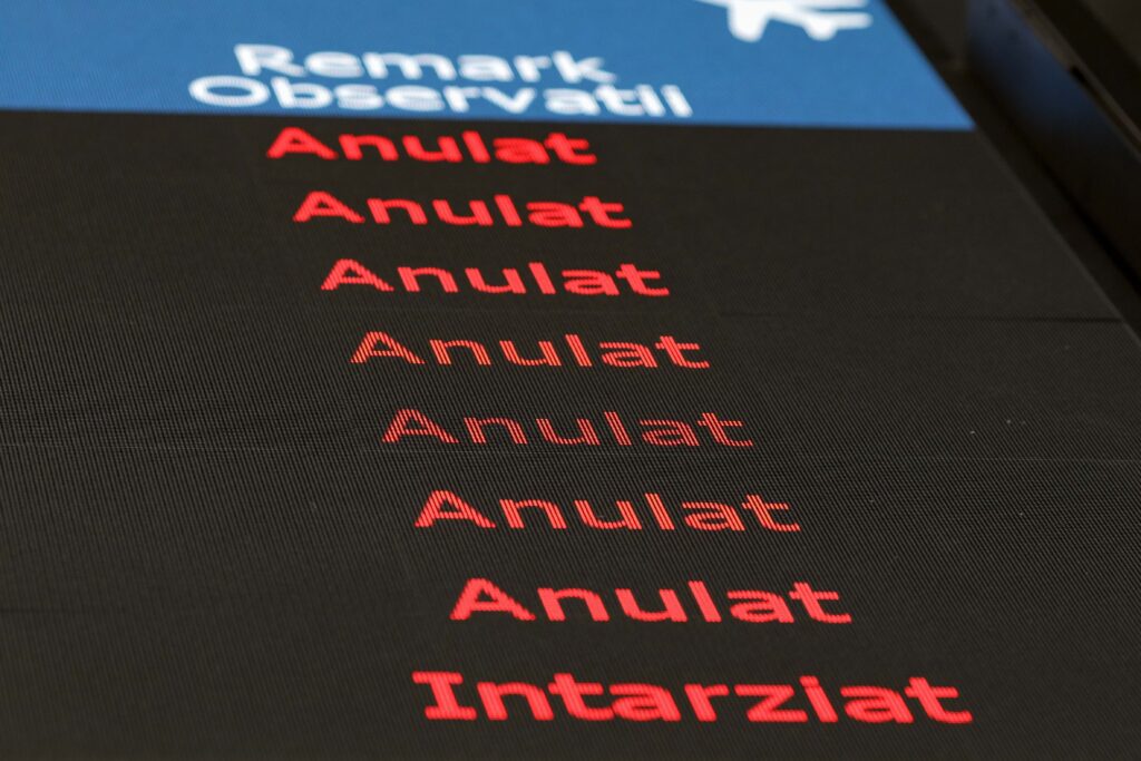 Ce poți face dacă ai pierdut zborul din cauza întârzierilor. Pașii pe care trebuie să-i urmezi ca pasager