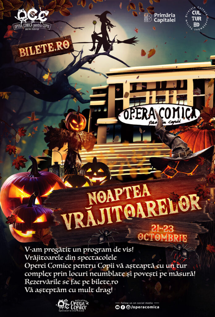 Stagiunea 2022-2023 la Opera Comică pentru Copii: peste 500 de spectacole, dintre care 10 premiere, cu bilete și abonamente deja puse în vânzare