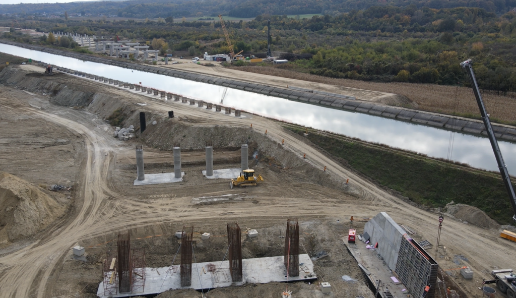 Lucrările merg bine la cea mai valoroasă autostrada, Sibiu – Pitești