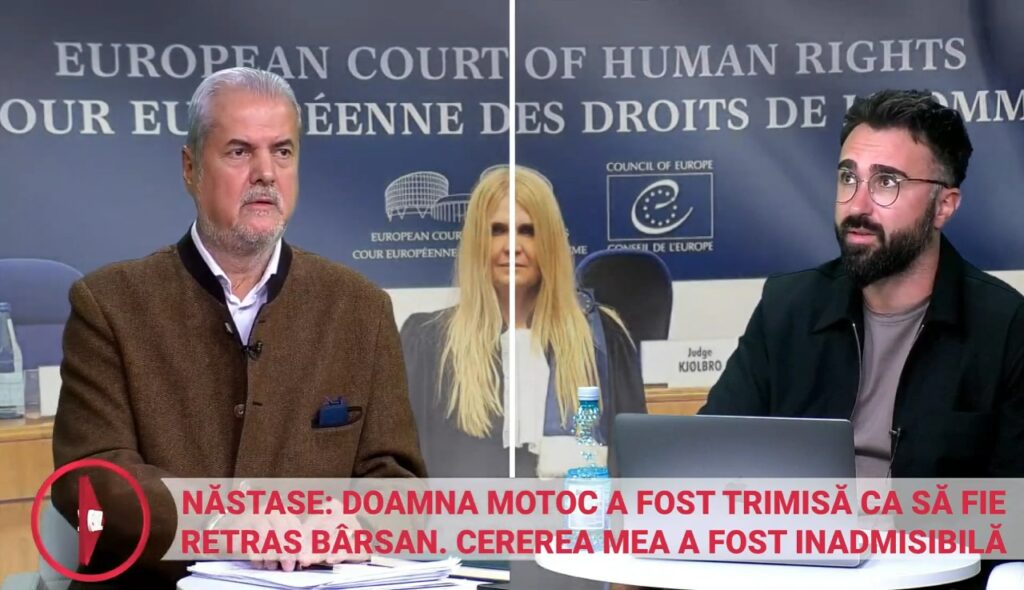 Exclusiv. Acuzații grave la CEDO! Adrian Năstase o acuză pe judecătoarea Iulia Motoc că i-a respins cazul!