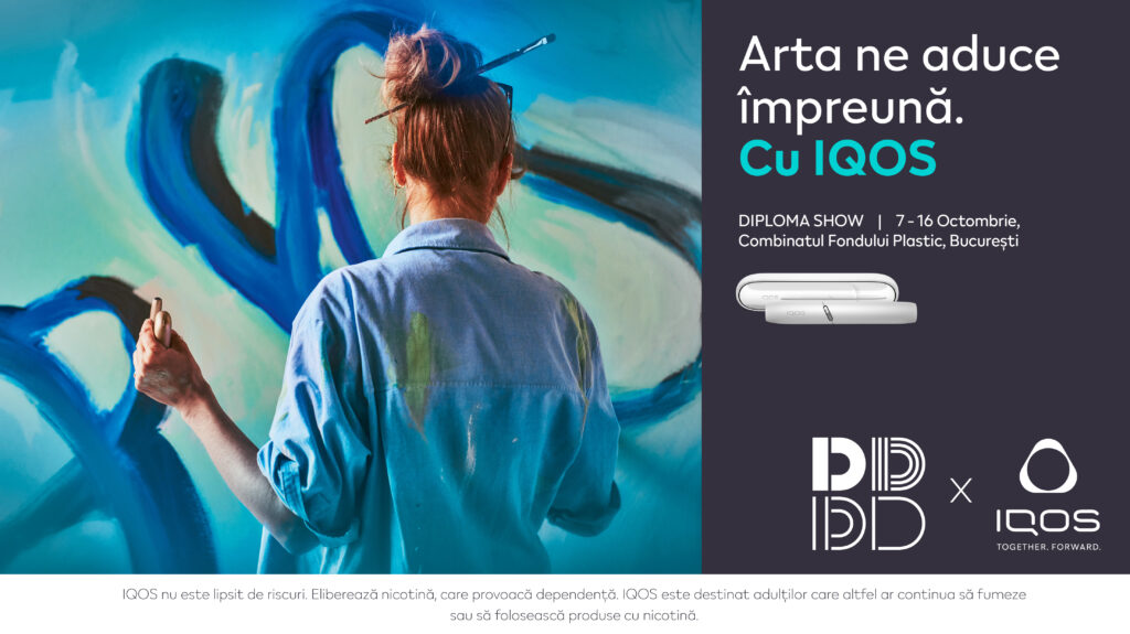 IQOS susține noua generație de artiști și  arta care ne aduce împreună la DIPLOMA