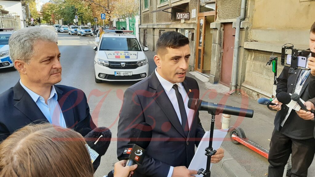 George Simion, război cu Poliția Rutieră. Liderul AUR acuză: „M-au ținut cu forța”