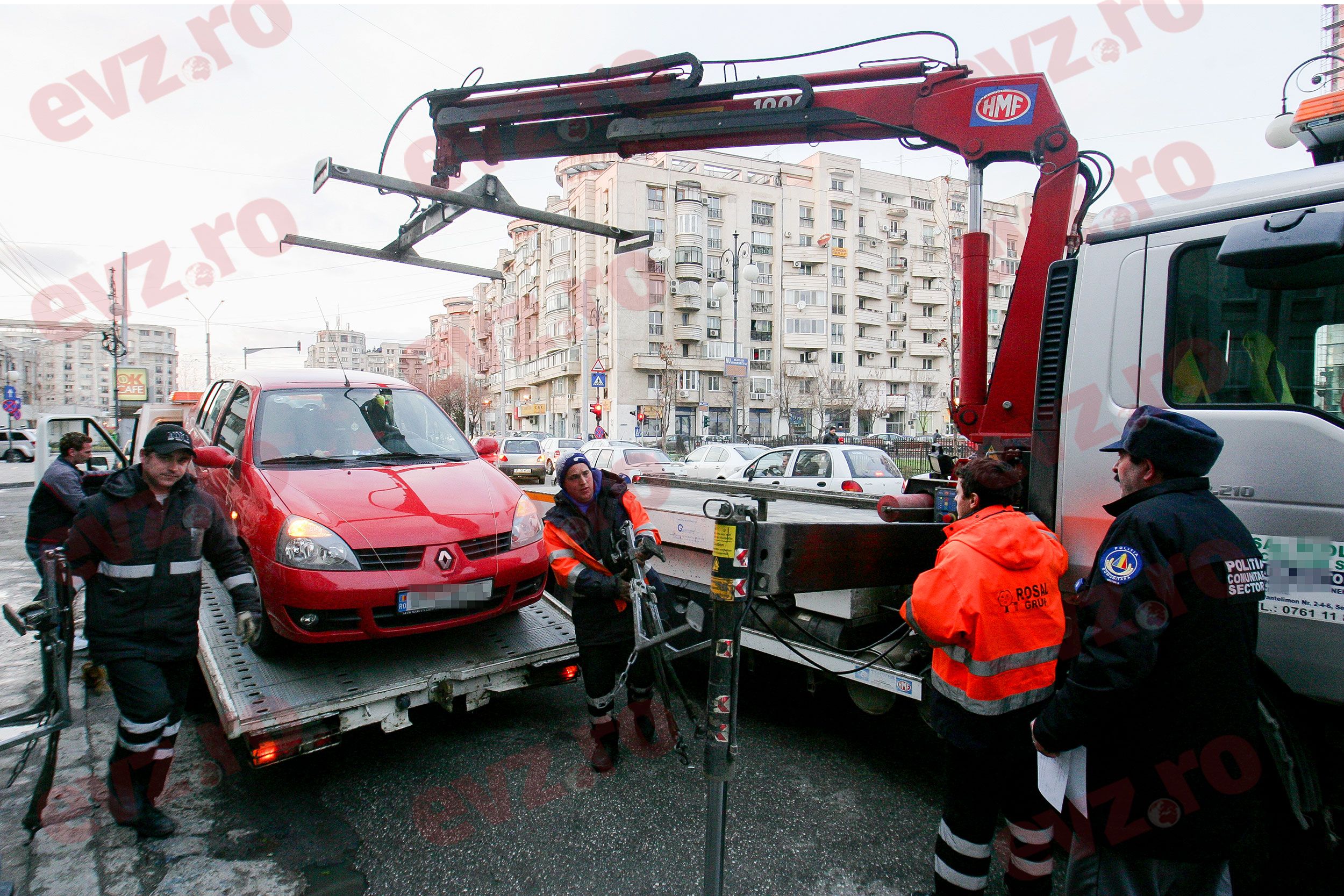 Regulile de ridicare a mașinilor, schimbate în Capitală