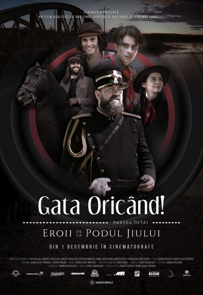 „Gata oricând! - Eroii de la Podul Jiului”, în cinematografe de Ziua Națională. Filmul, regizat de un ministru din Republica Moldova. Foto&Video
