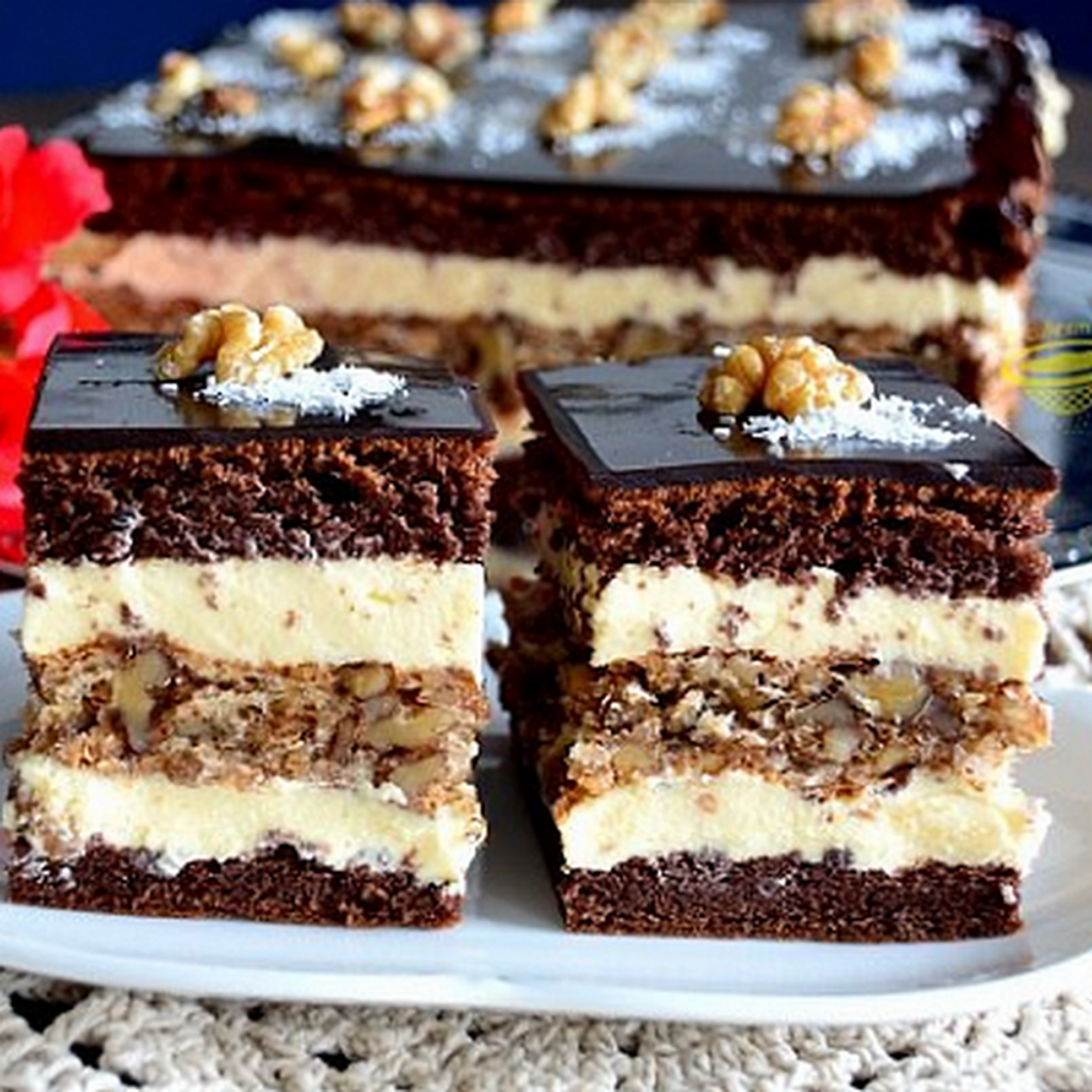 Prăjitura Imperială. Un desert sofisticat, numai bun pentru masa de Sărbători