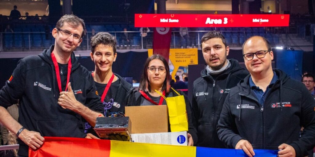 Roboții studenților orădeni, locul trei la cel mai mare concurs de robotică din Europa