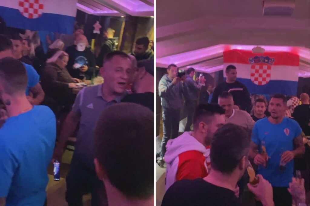 Cupa Mondială, un nou scandal. Dejan Lovren și Marcelo Brozovic, filmați cântând un cântec fascist în timpul festivităților