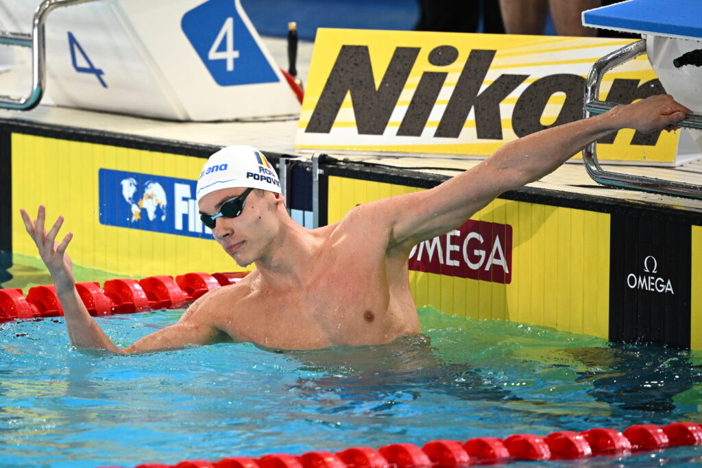 Alertă pentru David Popovici. Ce suplimente consumă înotătorul