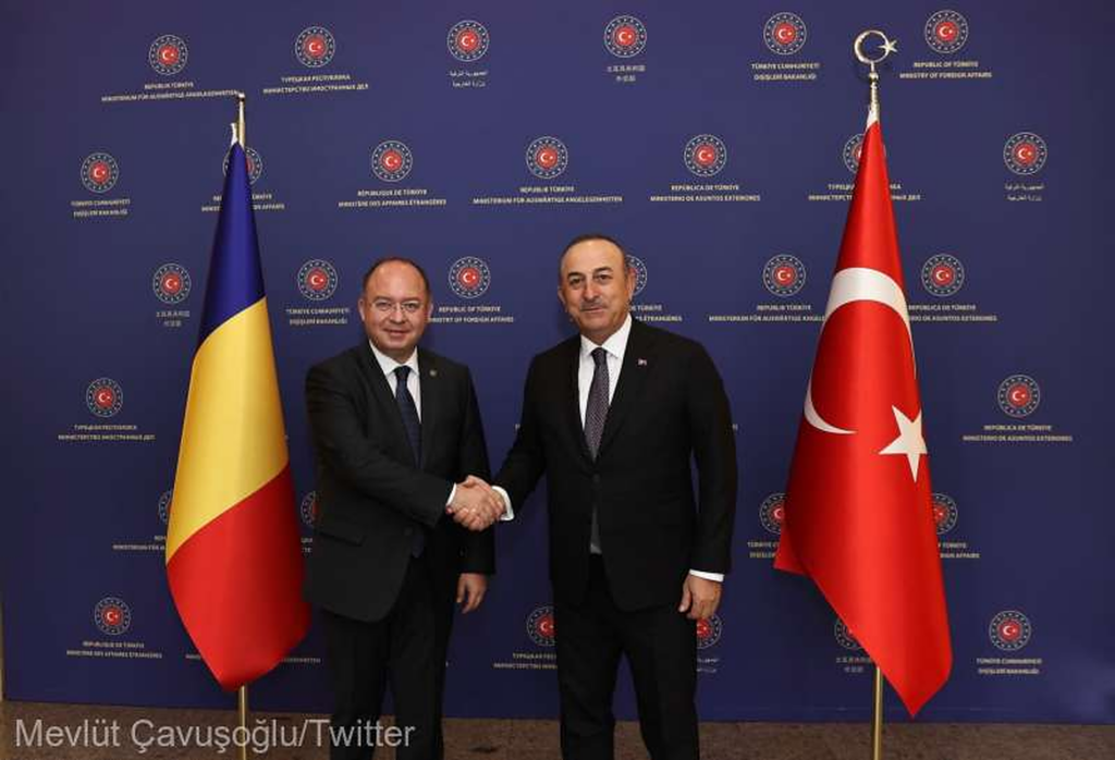 Bogdan Aurescu, după întâlnirea de la Ankara: „România, preocupată de securitatea din regiunea Mării Negre”
