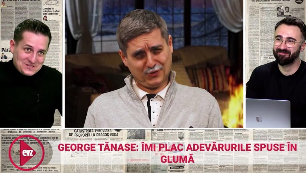 Exclusiv. Comediantul George Tănase, atacat de clovnul-deputat?! „Am fost victimă colaterală!” - Video