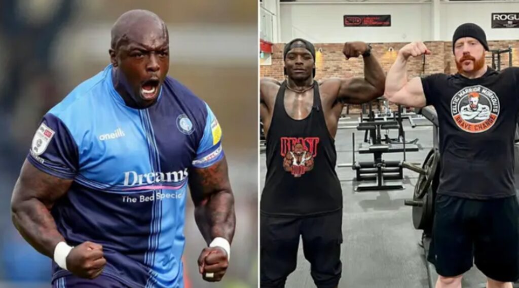 Cel mai masiv fotbalist din lume l-a provocat pe Ronaldo. ”El ar fi băiatul rău, așa că l-aș bate”