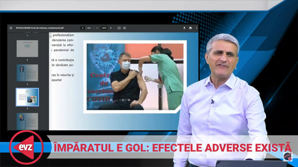 Efecte adverse confirmate. EVZ Play cu Robert Turcescu