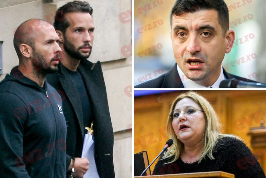 Andrew Tate a vrut să se alieze cu Diana Șoșoacă și cu George Simion. Stenograme din spatele gratiilor