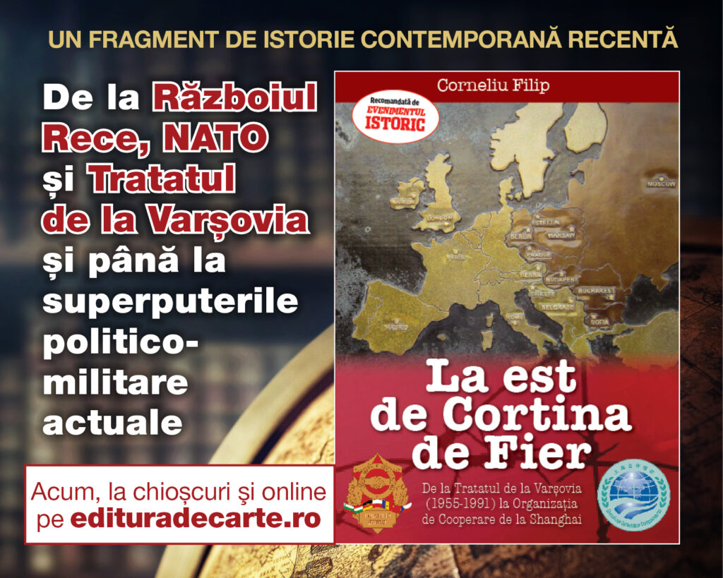 Volumul „La Est de Cortina de Fier” este disponibil piață. Cartea tratează problematica Războiului Rece