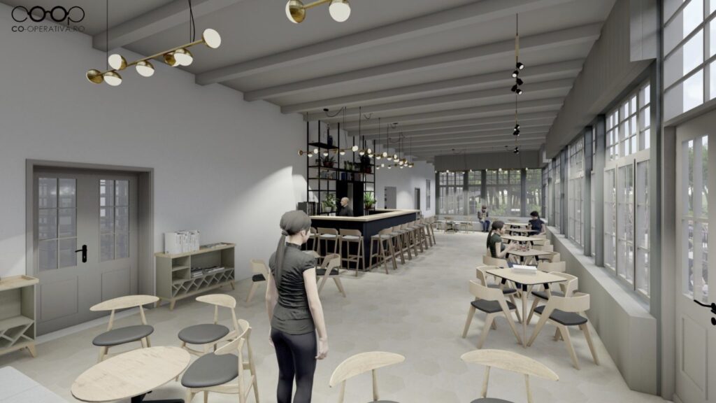 O bibliotecă pentru Generația Z. Cititorii își pot alege singuri cărțile și vor putea citi și la cafenea