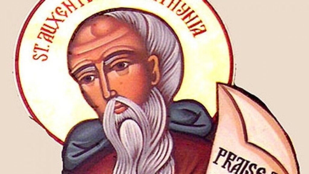 Calendar Ortodox, 14 februarie. Sfântul Cuvios Auxențiu,cel care vindeca bolnavii prin rugăciune