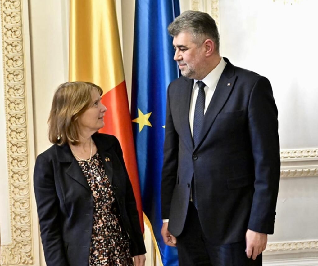 Ciolacu a discutat cu noul ambasador al SUA. Oficialii americani vor modificarea legii privind traficul de ființe umane