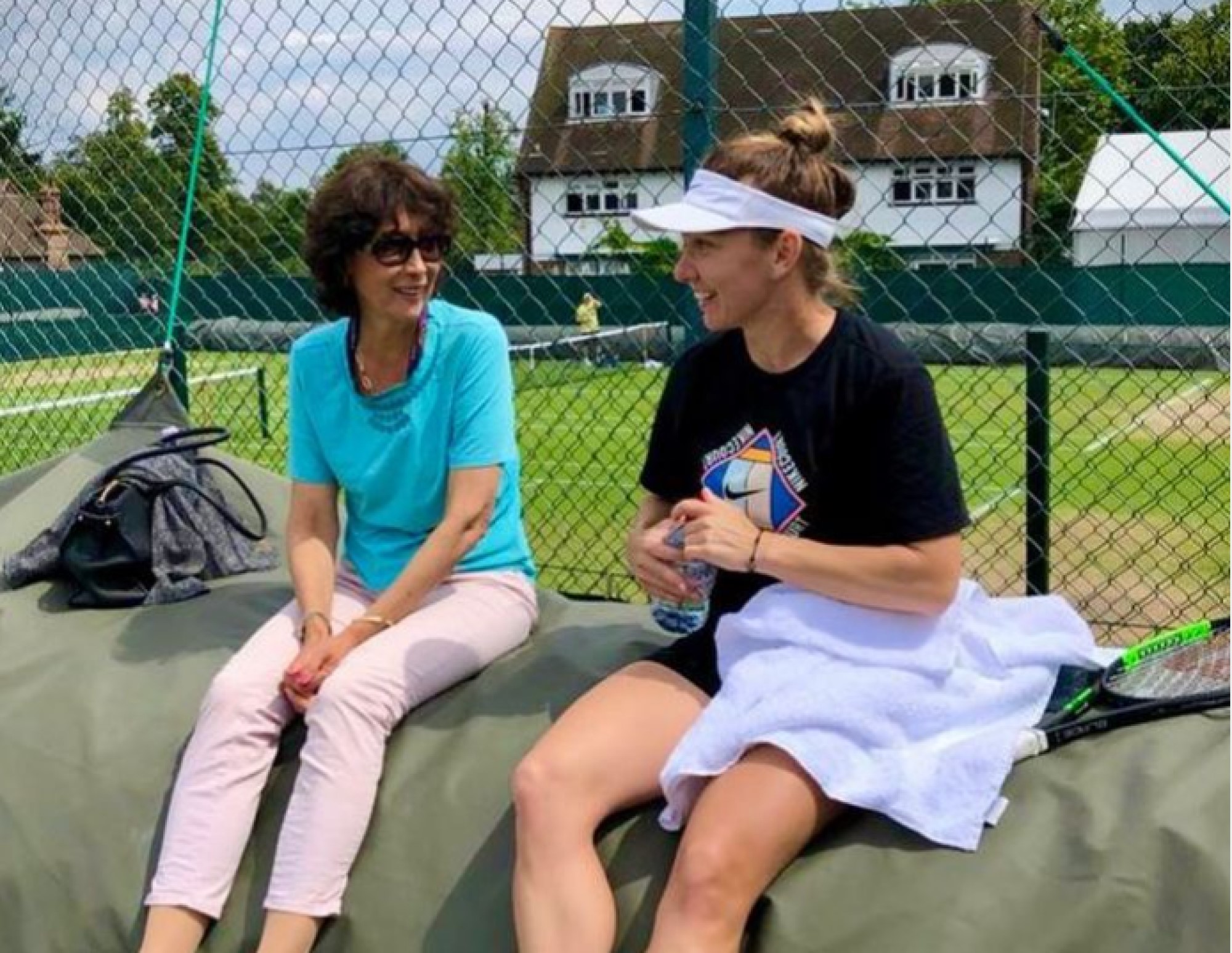 Simona Halep și Virginia Ruzici