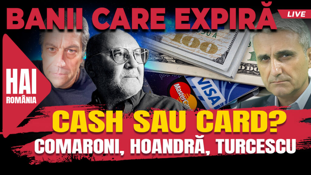 Cash sau card. Hai live cu Turcescu de la ora 12:00