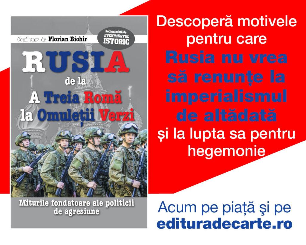 „Rusia, de la a treia Romă, la omuleții verzi” – O carte care scoate la iveală miturile fondatoare ale politicii de agresiune a Rusiei