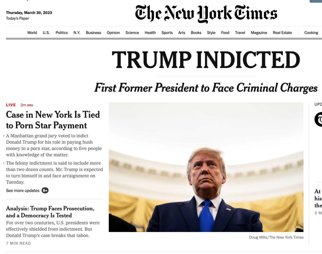 Donald Trump acuzat de Marele Juriu! Primul președinte al SUA care ar putea fi arestat