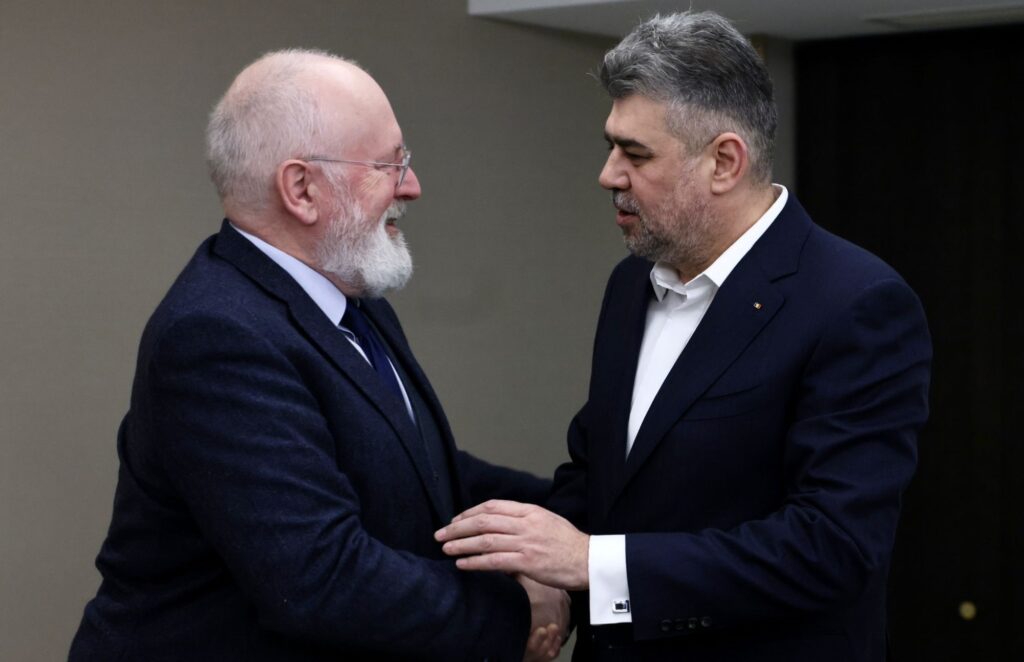 Fermierii români vor primi mai mulți bani de la Comisia Europeană. Concluziile lui Marcel Ciolacu după întâlnirea cu Frans Timmermans