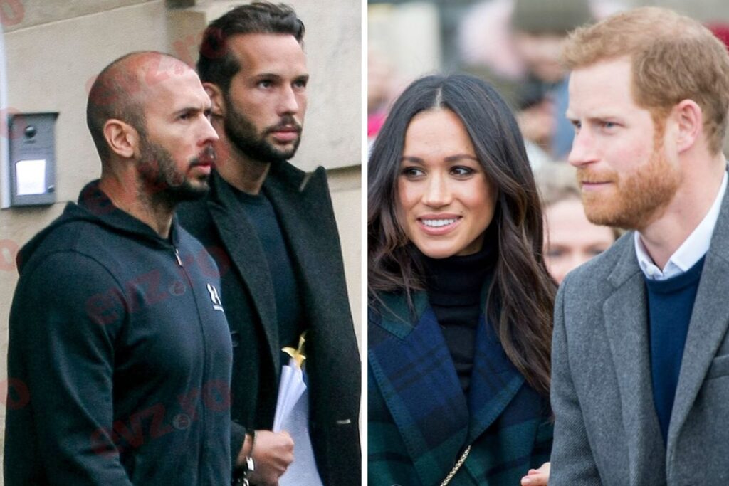 Harry și Meghan l-au luat la țintă pe Andrew Tate. Ce propagandă face organizația prinților