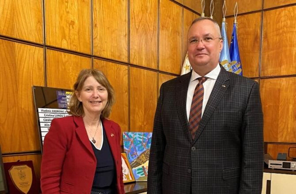Nicolae Ciucă, întrevedere cu ambasadorul SUA la București. Discuții importante despre investiţiile în Marea Neagră ale companiilor din domeniul energiei