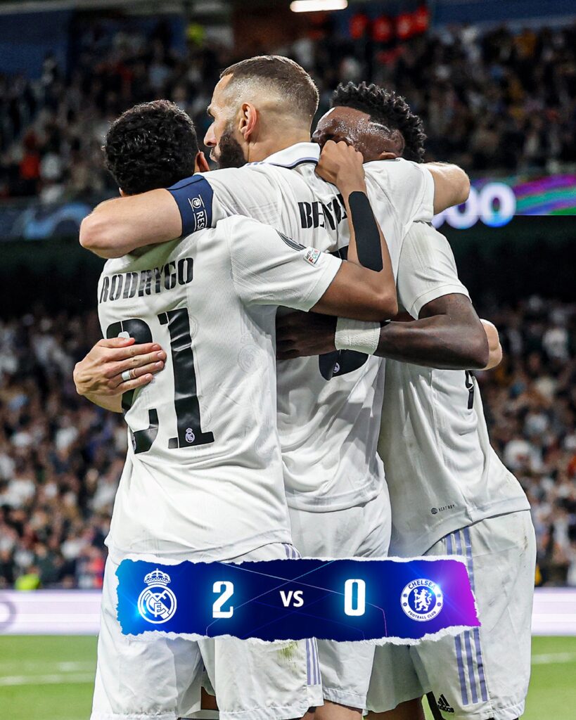 Liga Campionilor. Real Madrid și AC Milan, marile câștigătoare ale serii. Chelsea și Napoli se agață de meciurile retur