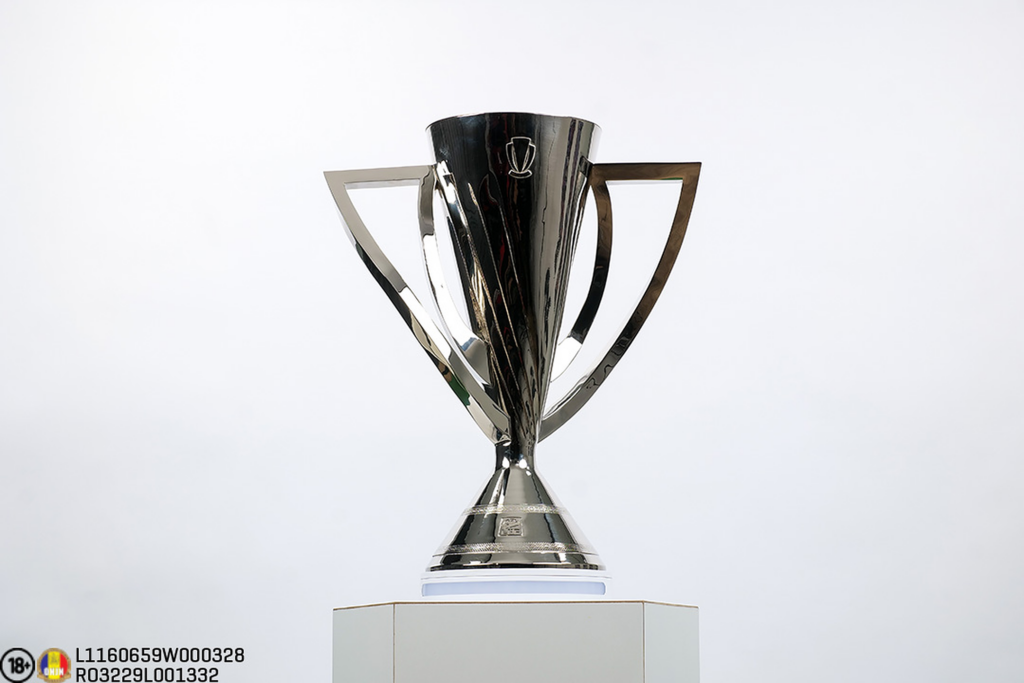 Cum arată trofeul pentru care vor lupta Farul și FCSB. Finala de duminică e cel mai așteptat meci al sezonului